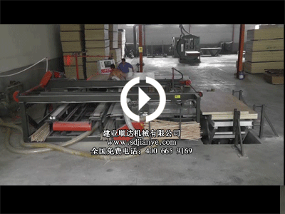 高精度無人操作全自動鋸邊機