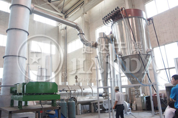 XSG系列旋轉(zhuǎn)閃蒸干燥機