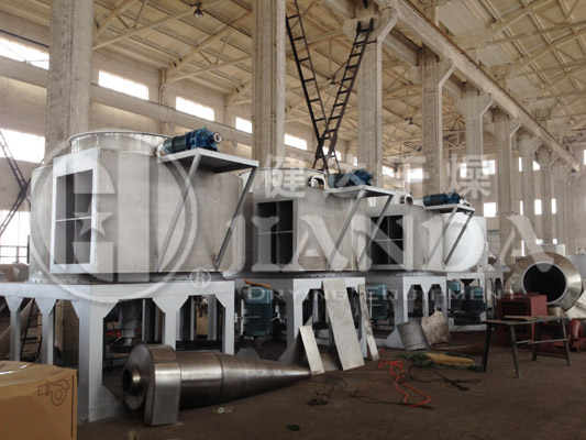 XSG系列旋轉(zhuǎn)閃蒸干燥機