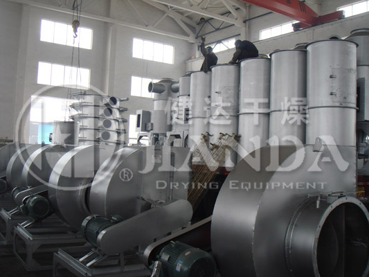 XSG系列旋轉(zhuǎn)閃蒸干燥機