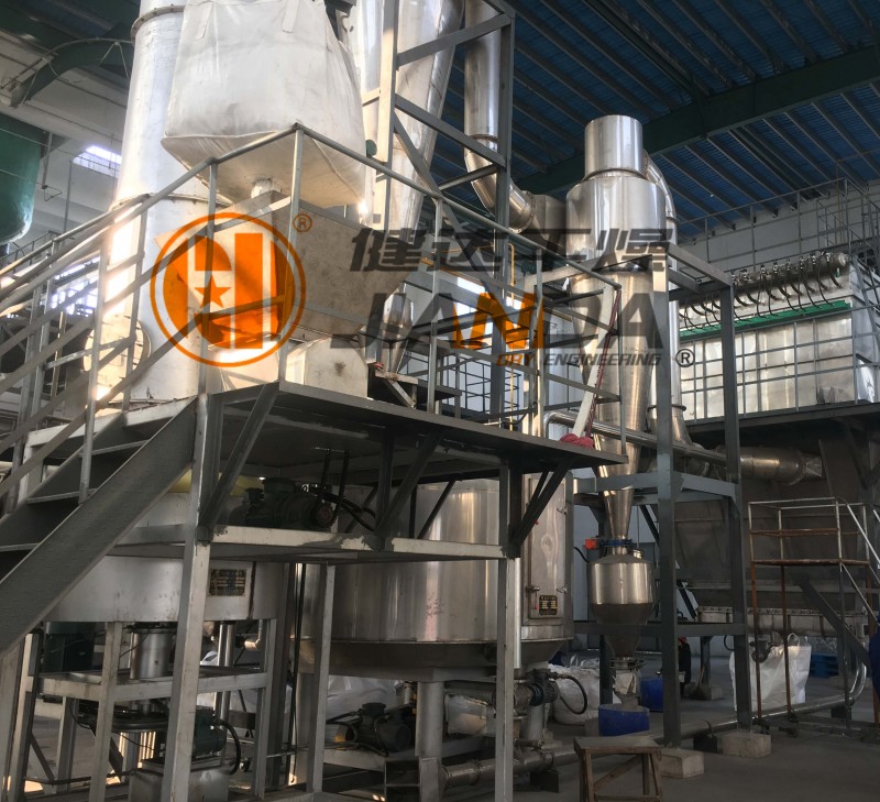 XSG系列旋轉(zhuǎn)閃蒸干燥機